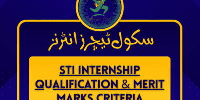 updated STI Internship Qualification & Merit Marks Criteria